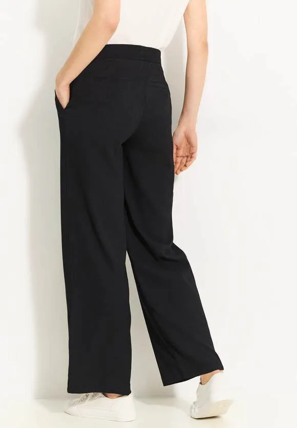 377754 - Neele Style Trousers- Black - Cecil