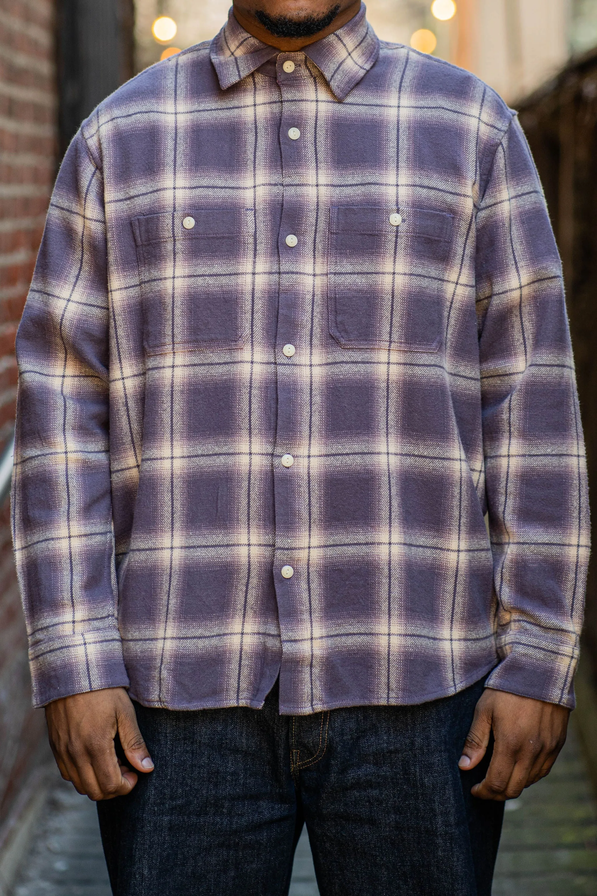 3sixteen Utility Shirt - Faded Lilac