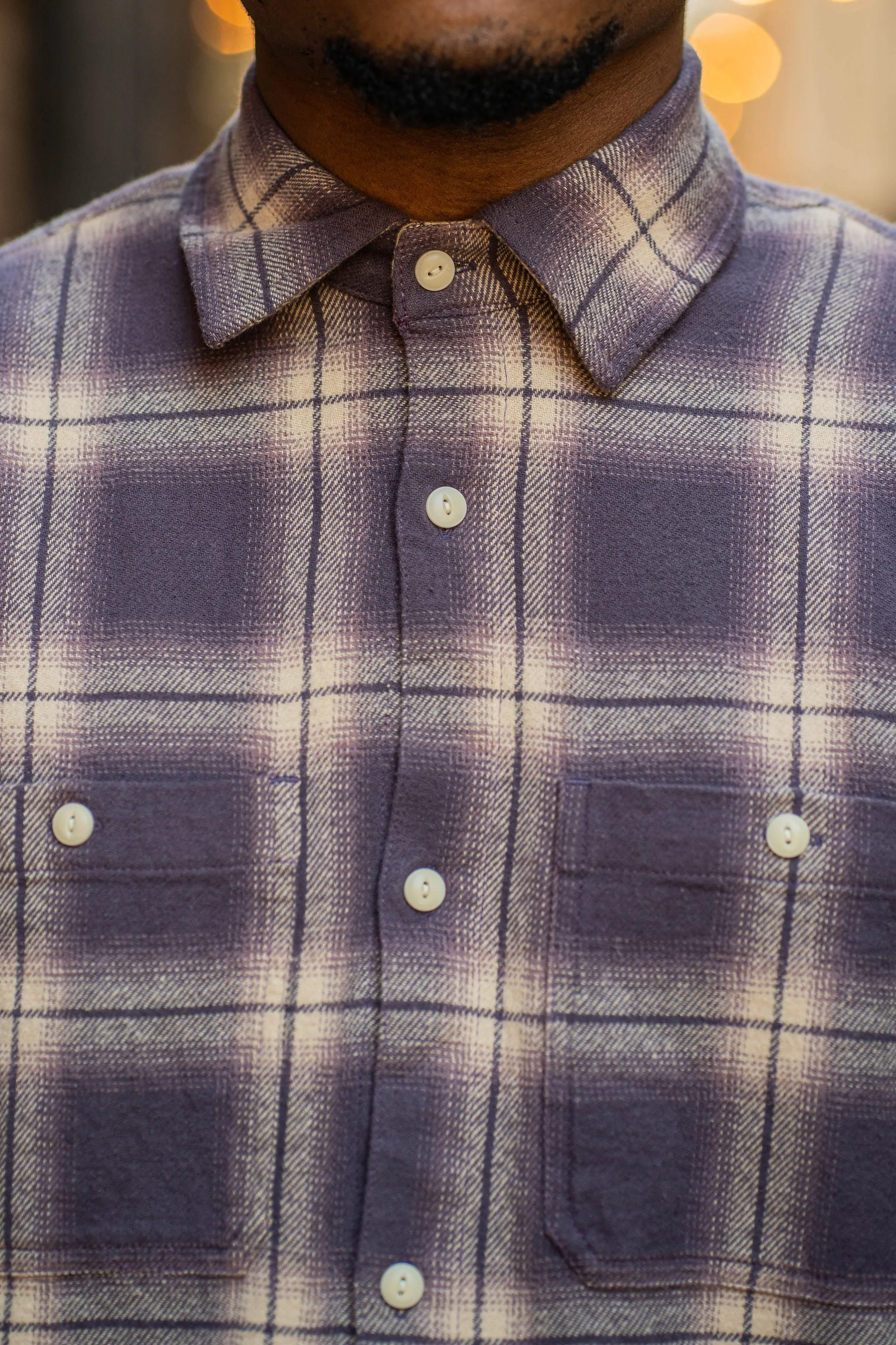 3sixteen Utility Shirt - Faded Lilac