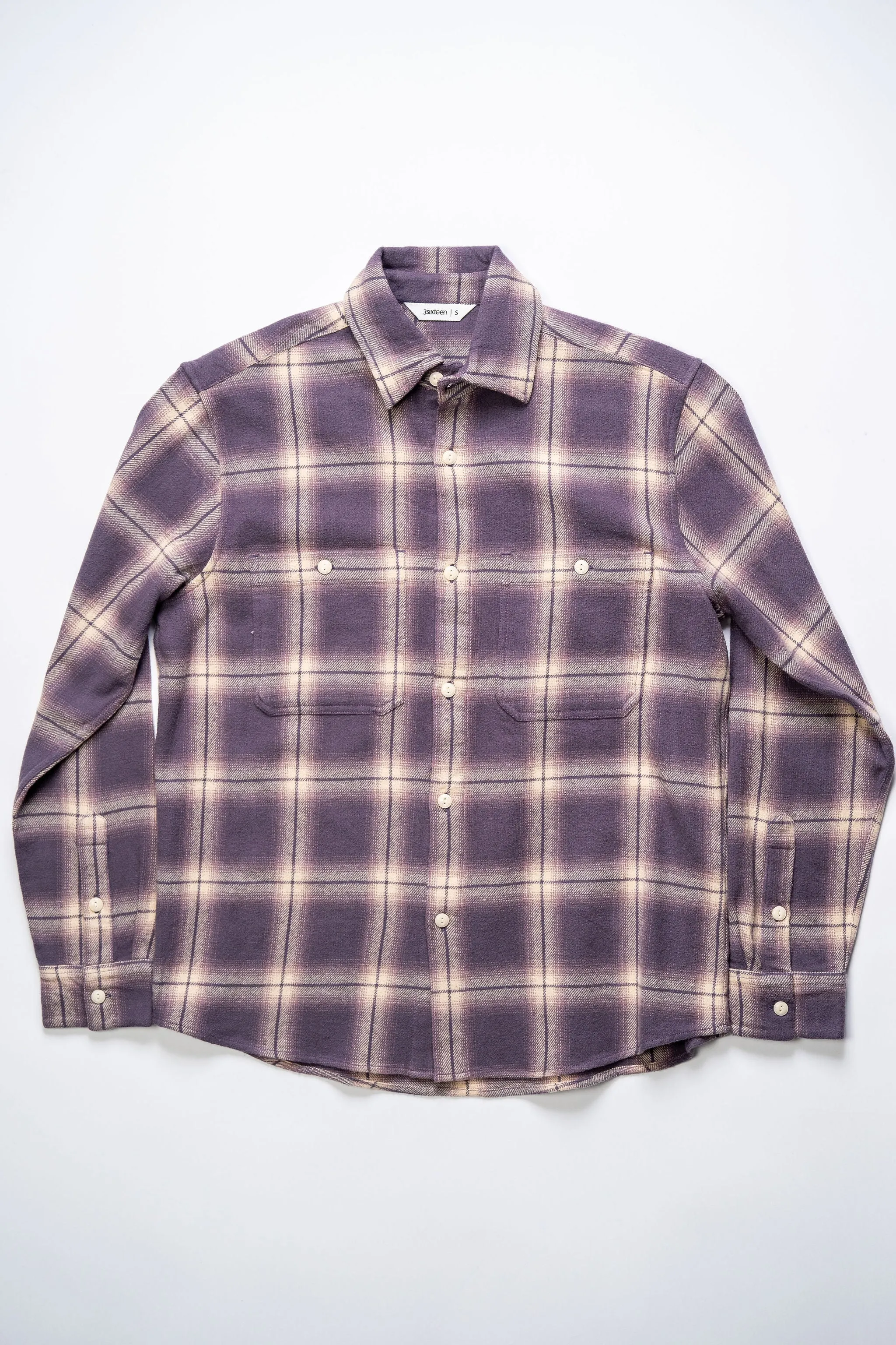 3sixteen Utility Shirt - Faded Lilac