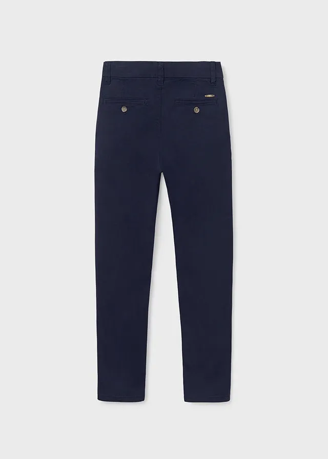 530 - Basic trousers for teen boy - Navy