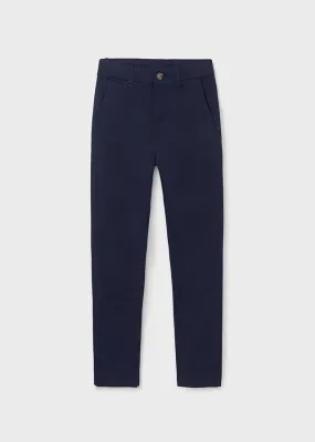 530 - Basic trousers for teen boy - Navy