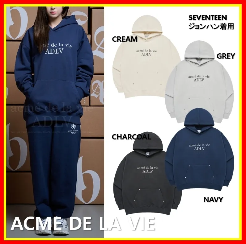 acme de la vie  |Unisex Street Style Hoodies & Sweatshirts