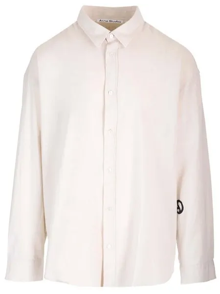 Acne Studios  |Button-down Street Style Long Sleeves Plain Cotton Logo