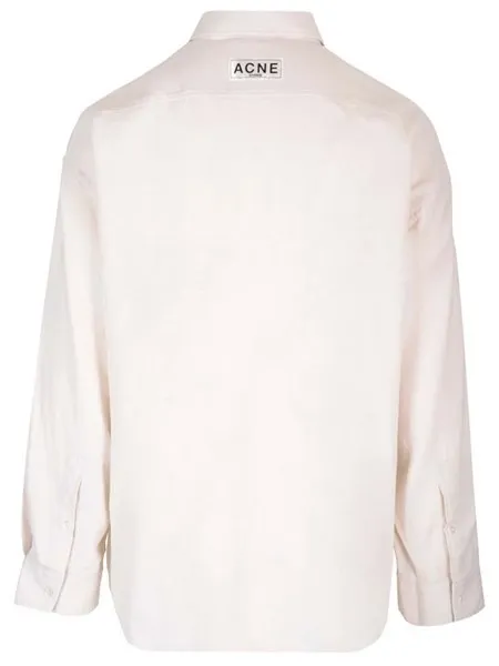 Acne Studios  |Button-down Street Style Long Sleeves Plain Cotton Logo