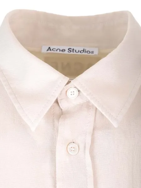 Acne Studios  |Button-down Street Style Long Sleeves Plain Cotton Logo