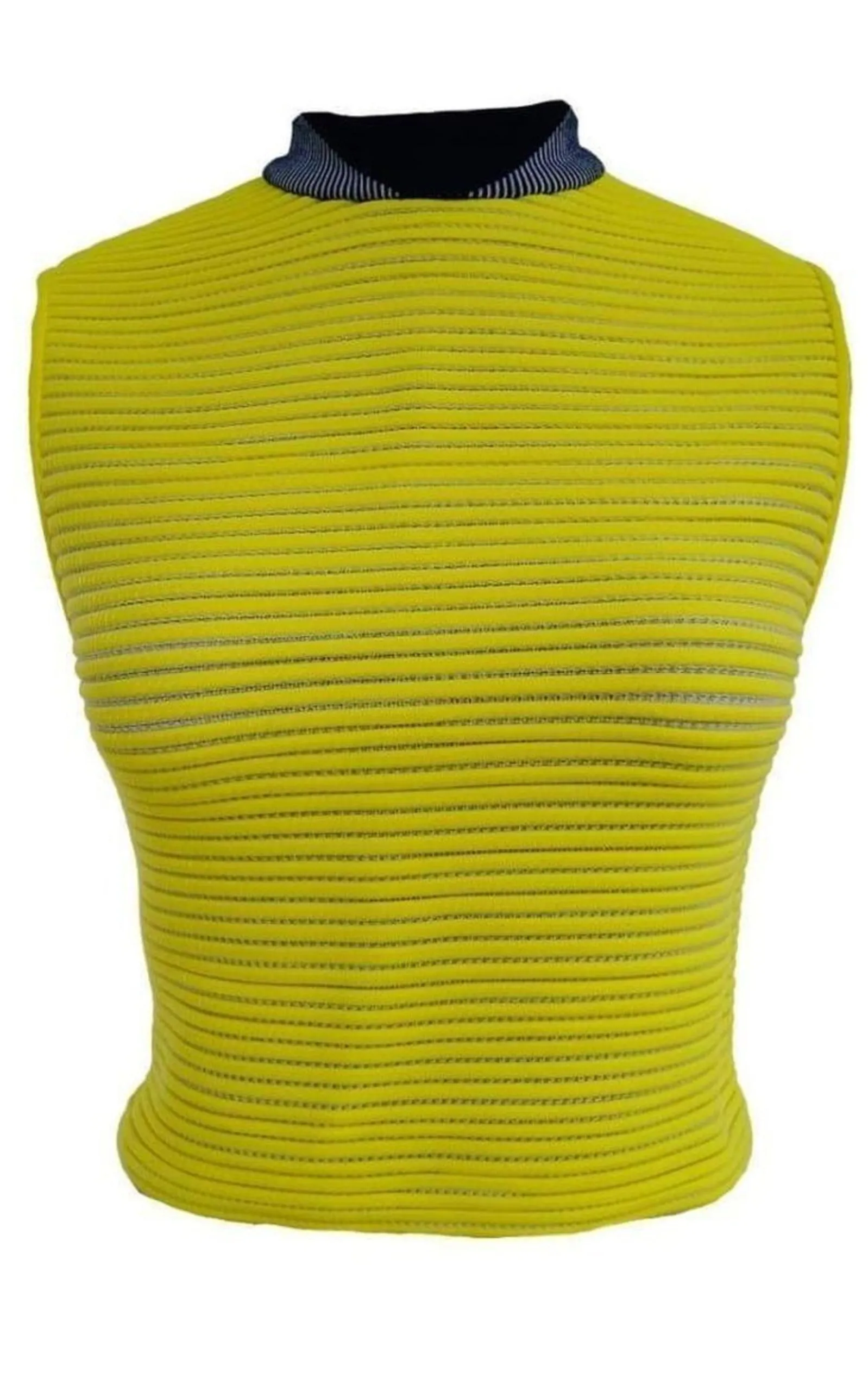 Alexander Wang  |Neon-Yellow Cycling Sleeveless Top