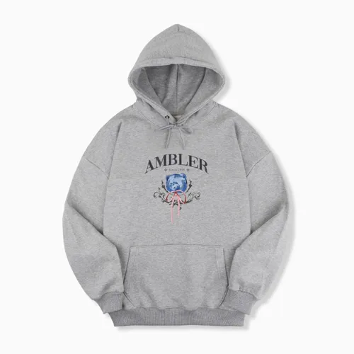 AMBLER  |Unisex Street Style Long Sleeves Logo Hoodies & Sweatshirts