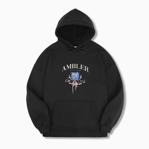 AMBLER  |Unisex Street Style Long Sleeves Logo Hoodies & Sweatshirts