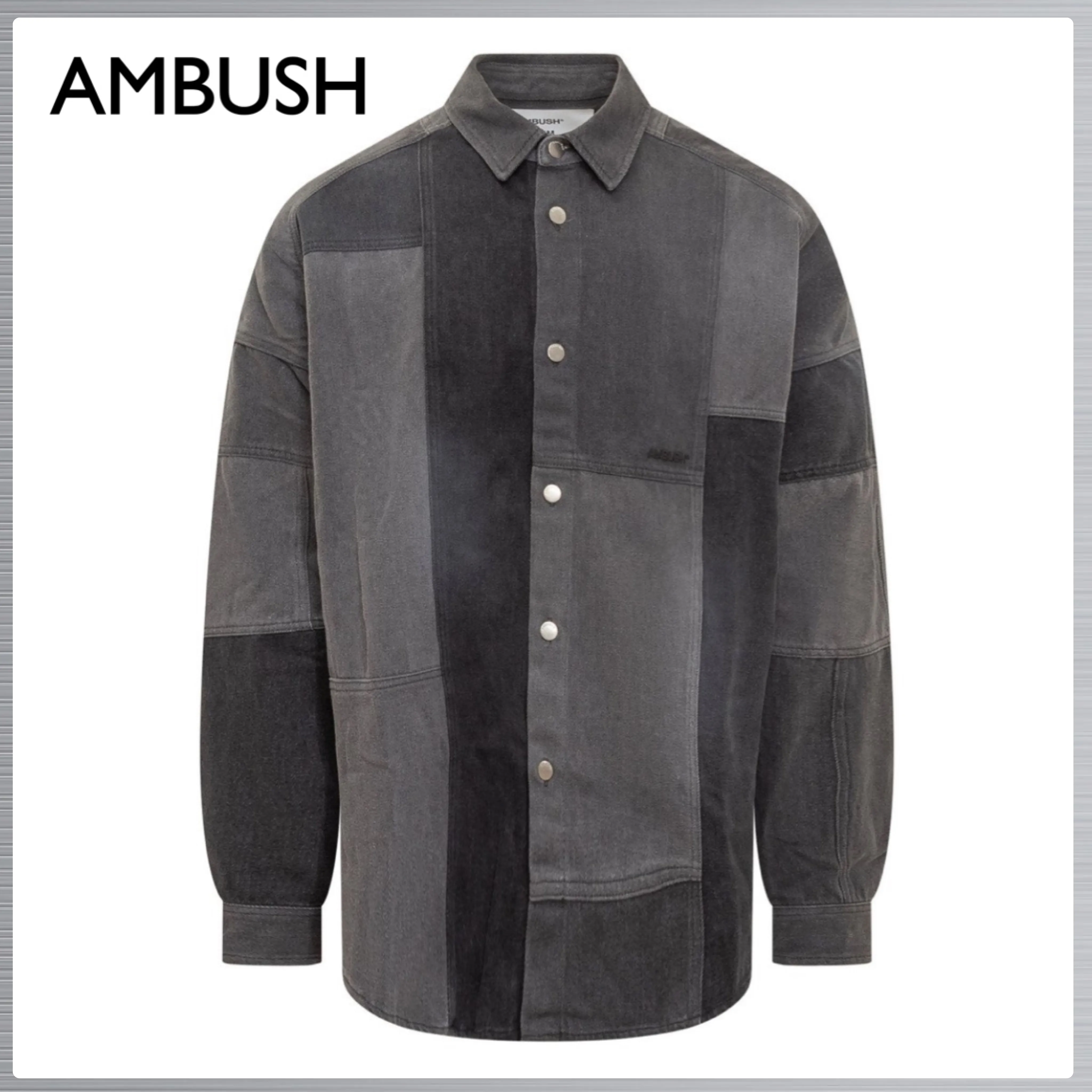 AMBUSH  |Button-down Unisex Street Style Long Sleeves Plain Cotton