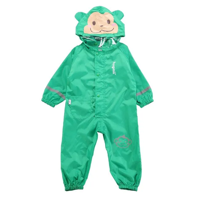 Animal Lion Raincoat For Kid