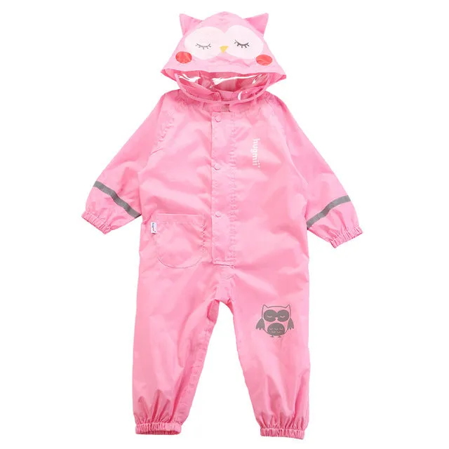 Animal Lion Raincoat For Kid