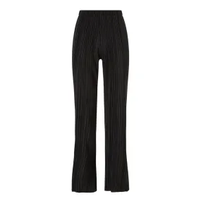 ANINE BING Billie Plissé Trousers - Black