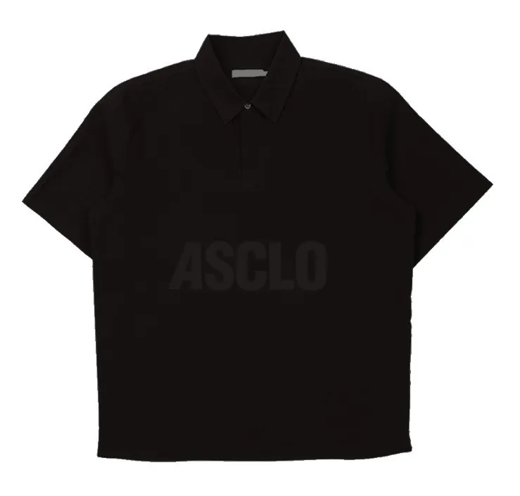 ASCLO  |Button-down Unisex Linen Street Style Plain Cotton