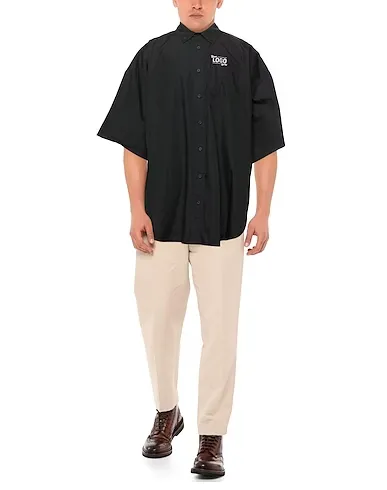 BALENCIAGA  |Button-down Street Style Plain Cotton Logo Luxury Outlet