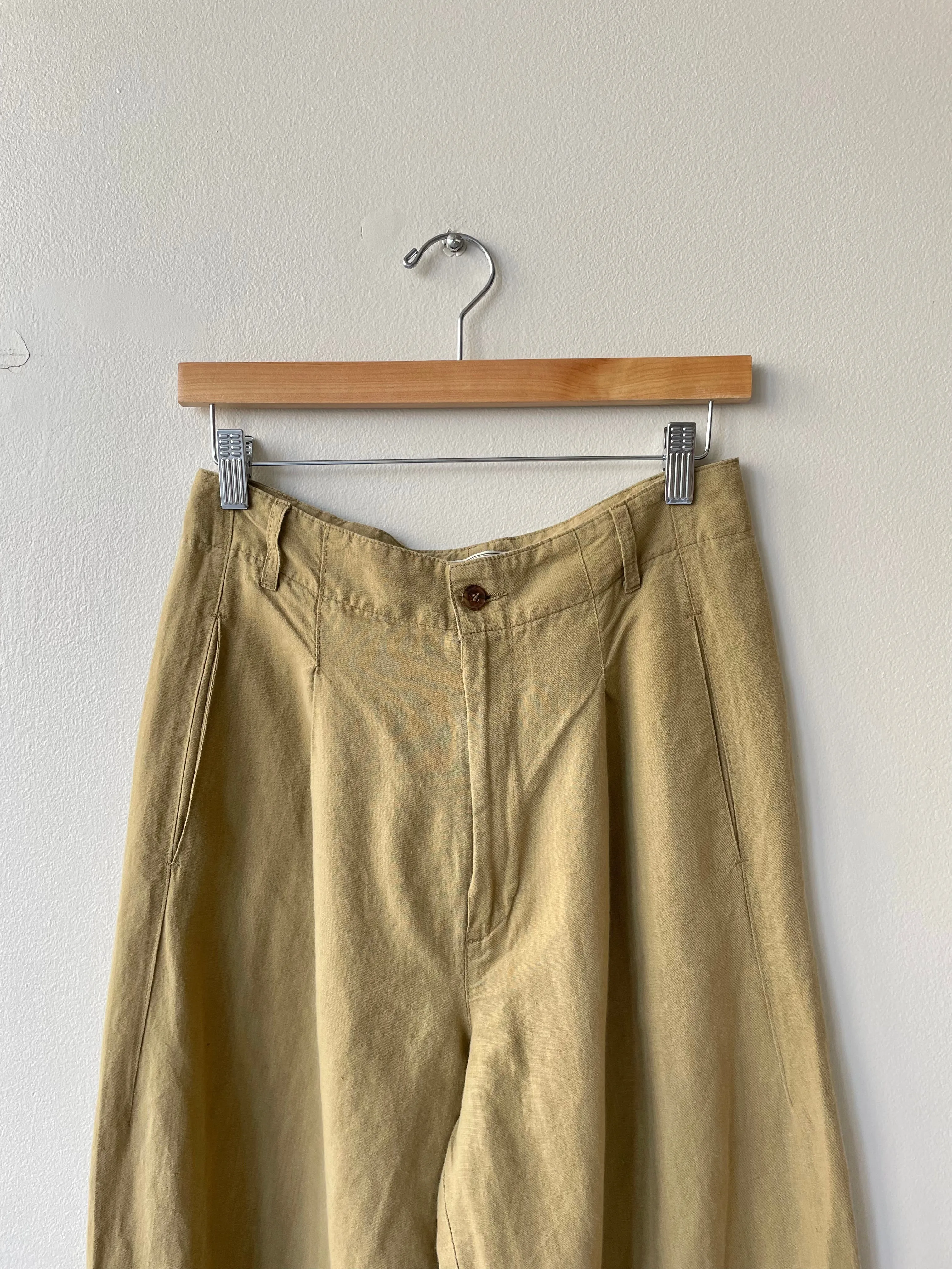 Benetton Linen Trousers