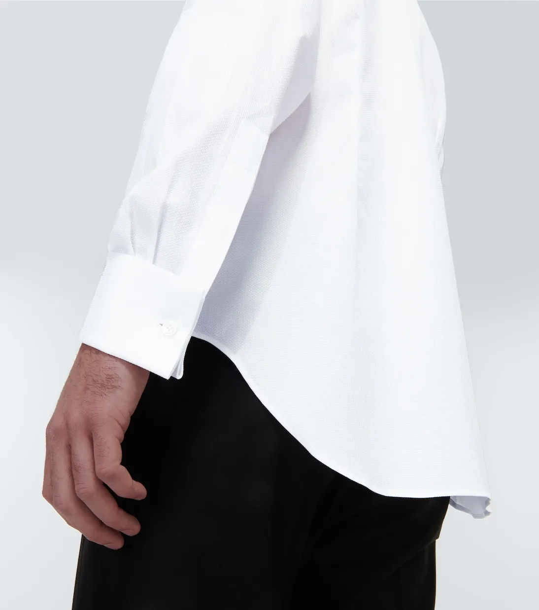 Berluti  |Button-down Unisex Street Style Long Sleeves Plain Cotton