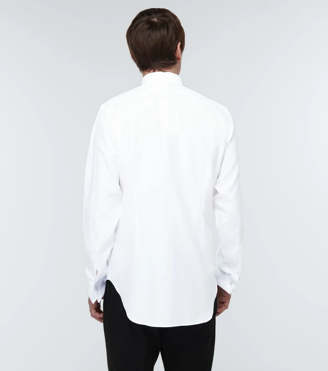 Berluti  |Button-down Unisex Street Style Long Sleeves Plain Cotton