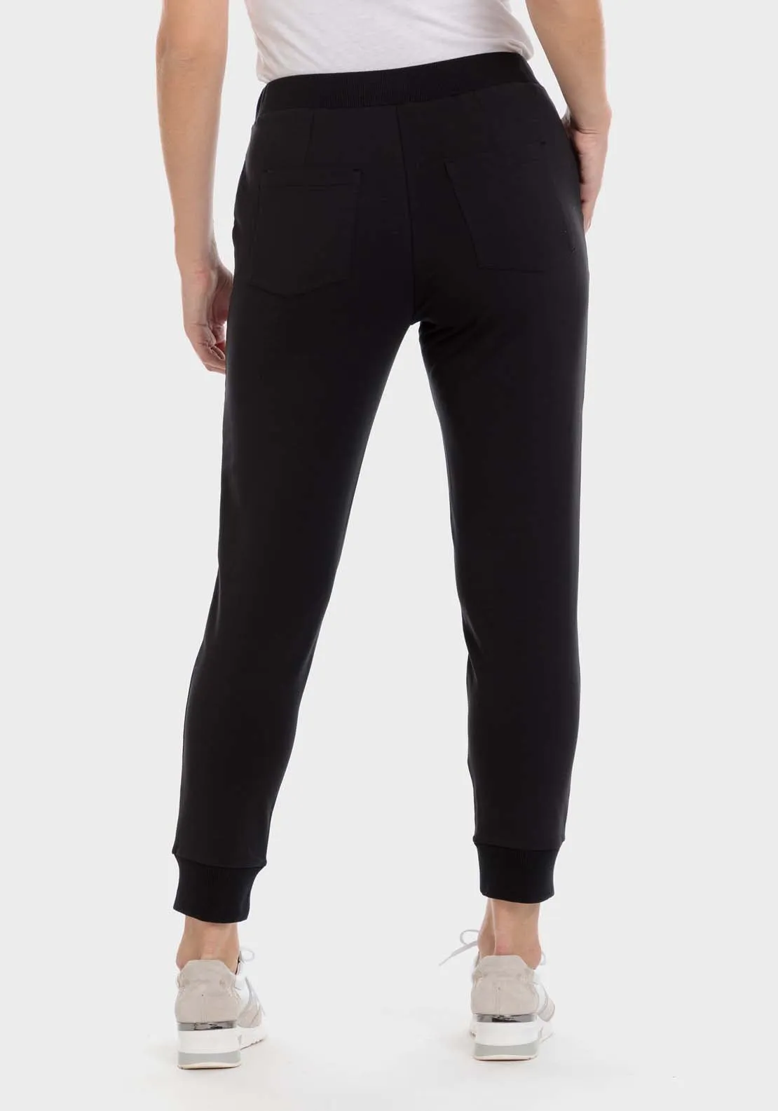 Black Comfy Trousers - Black