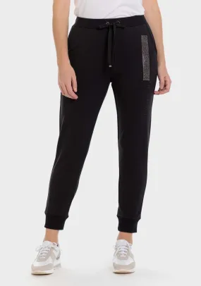 Black Comfy Trousers - Black