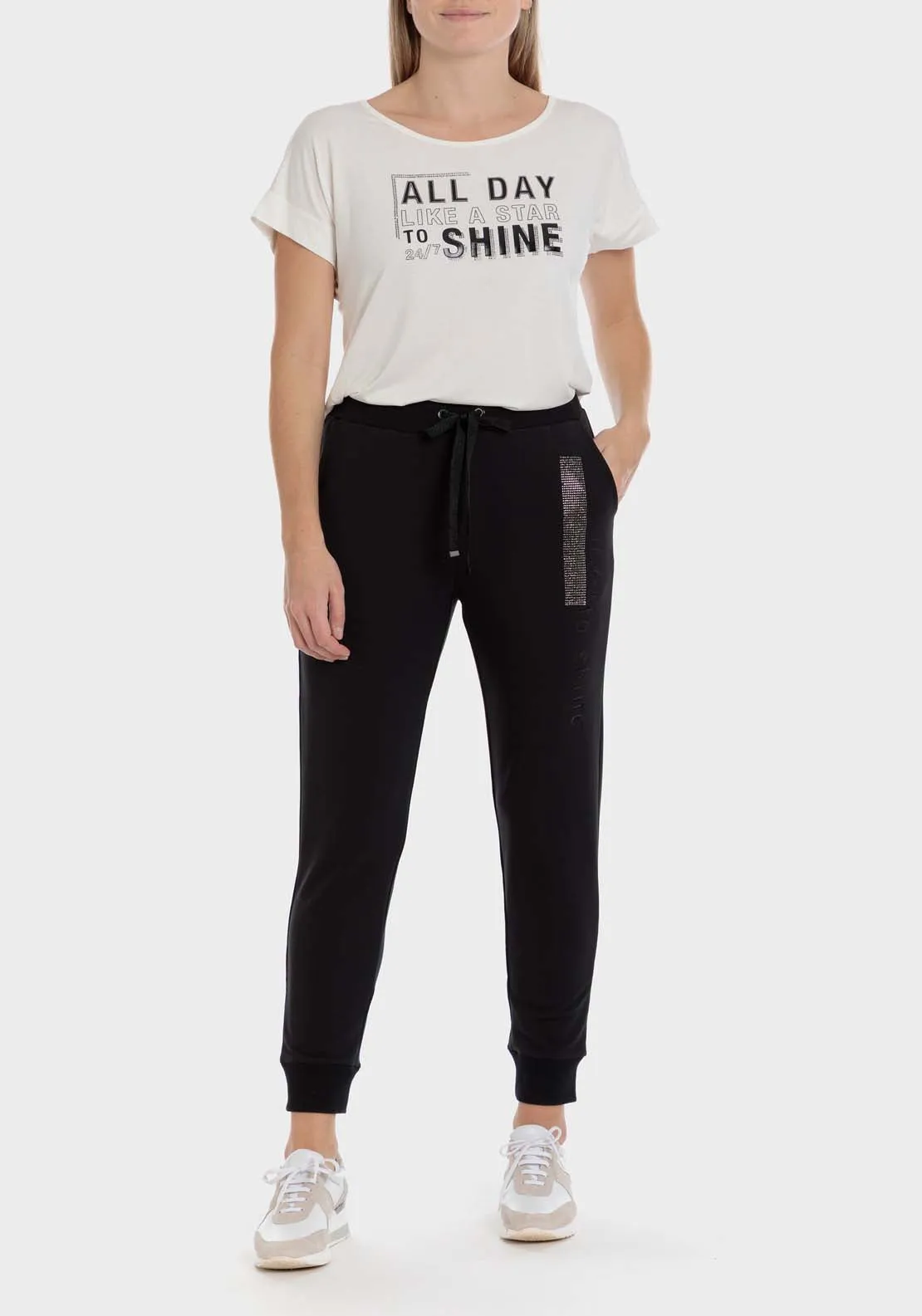 Black Comfy Trousers - Black