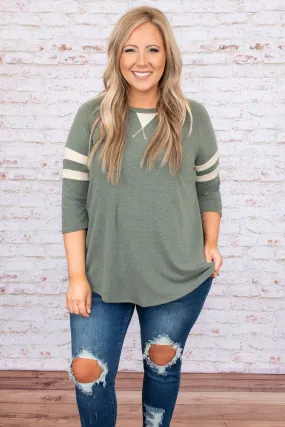 Call Me Comfy Top, Olive