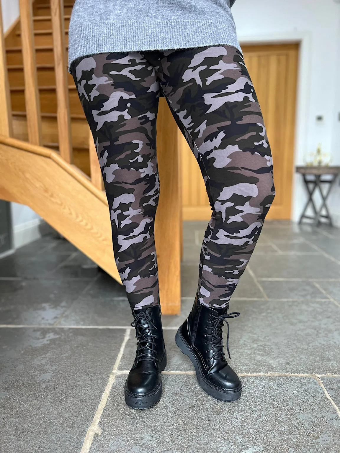 Camo Print Leggings