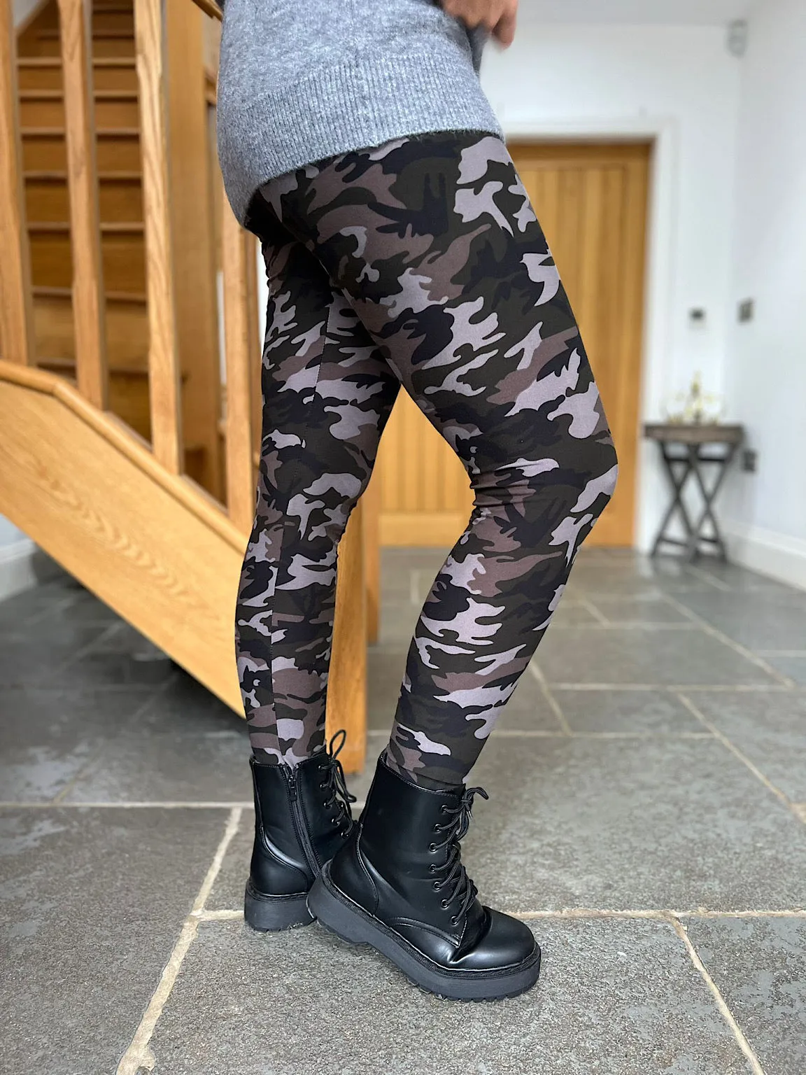 Camo Print Leggings