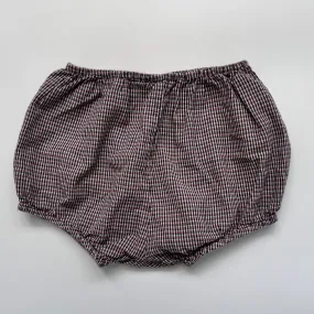 Caramel Check Brushed Cotton Bloomers: 18 Months