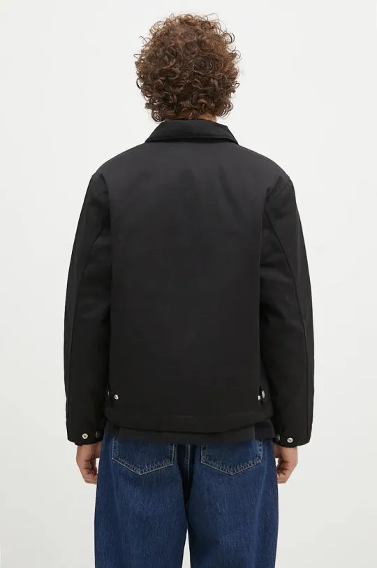 Carhartt WIP jacket Module Script Jacket men's black color I033763.0D201