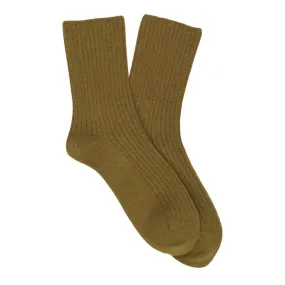 Cashmere Socks Women - Khaki