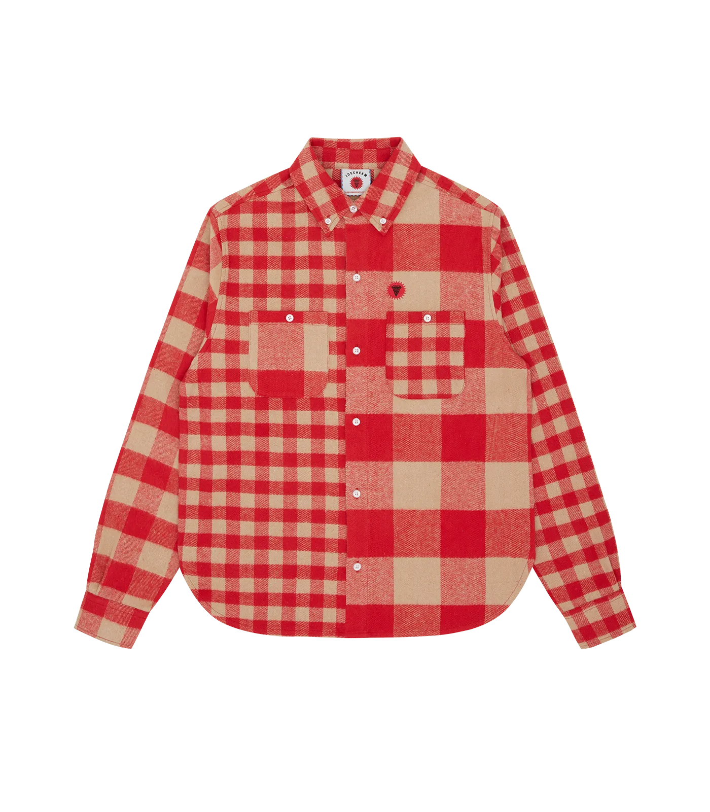 CHECK FLANNEL SHIRT - RED