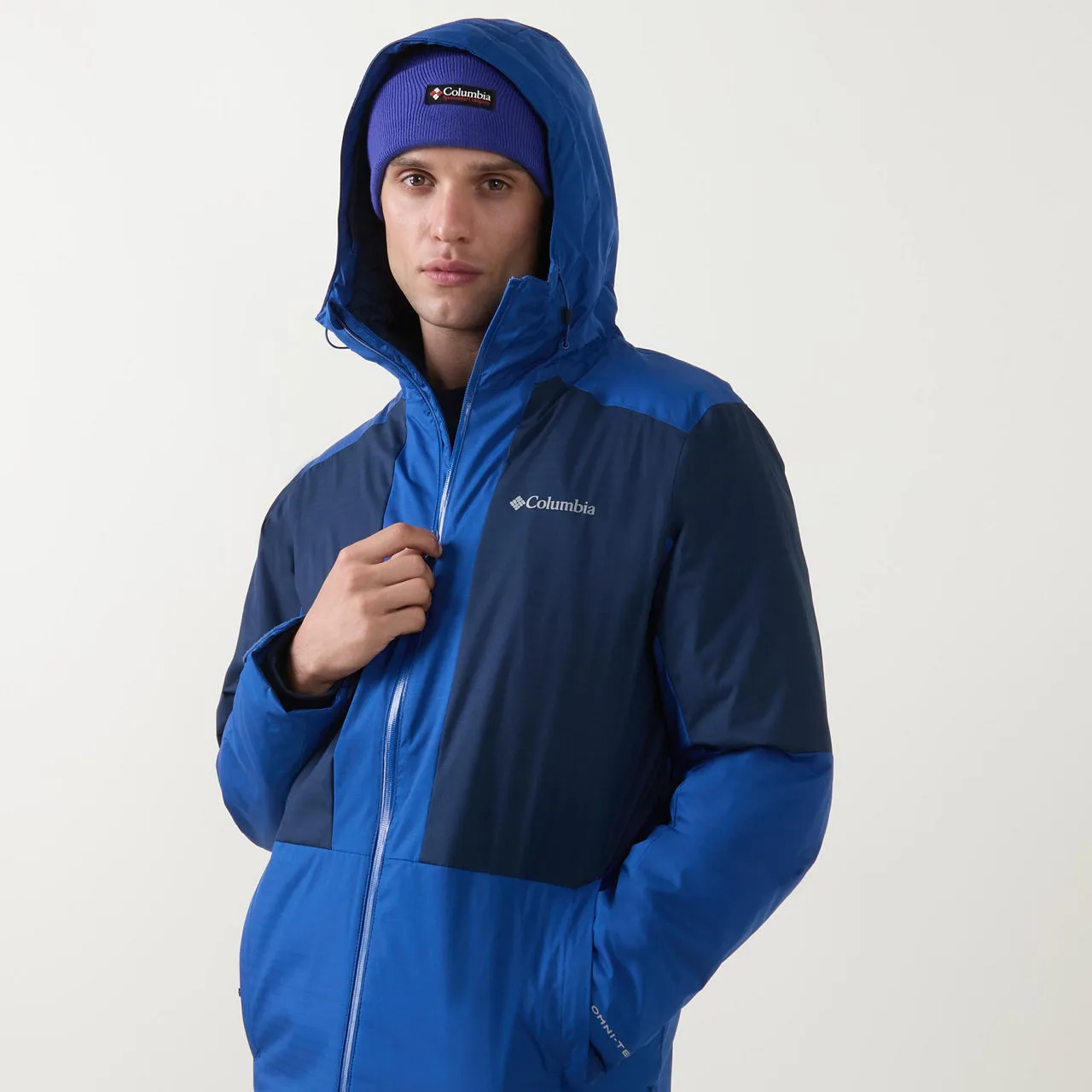 COLUMBIA Point Park Waterproof Jacket - Blue