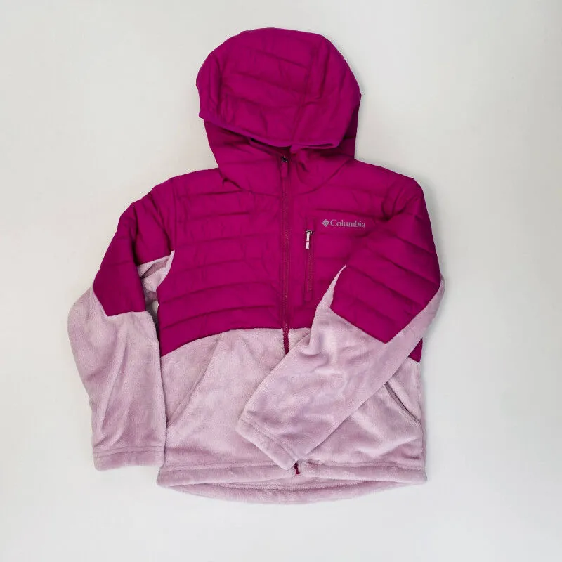 Columbia  Powder Lite™ Girls Novelty Hooded Jacket - Giacca sintetica di seconda mano - Bambino - Rosa - S