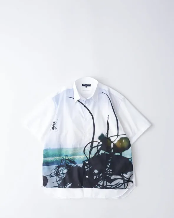 COMME des GARCONS  |Button-down Street Style Cotton Short Sleeves Designers