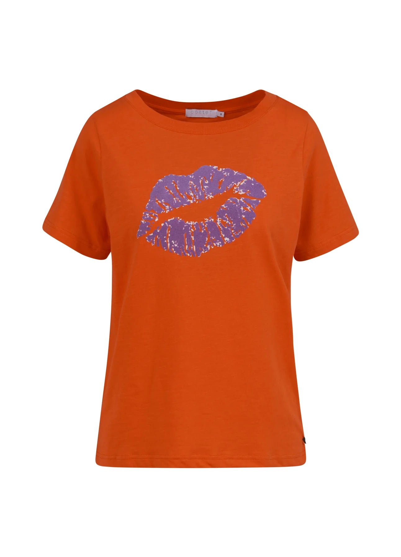 Coster Copenhagen - T-Shirt with Kissing Slips Mandarin