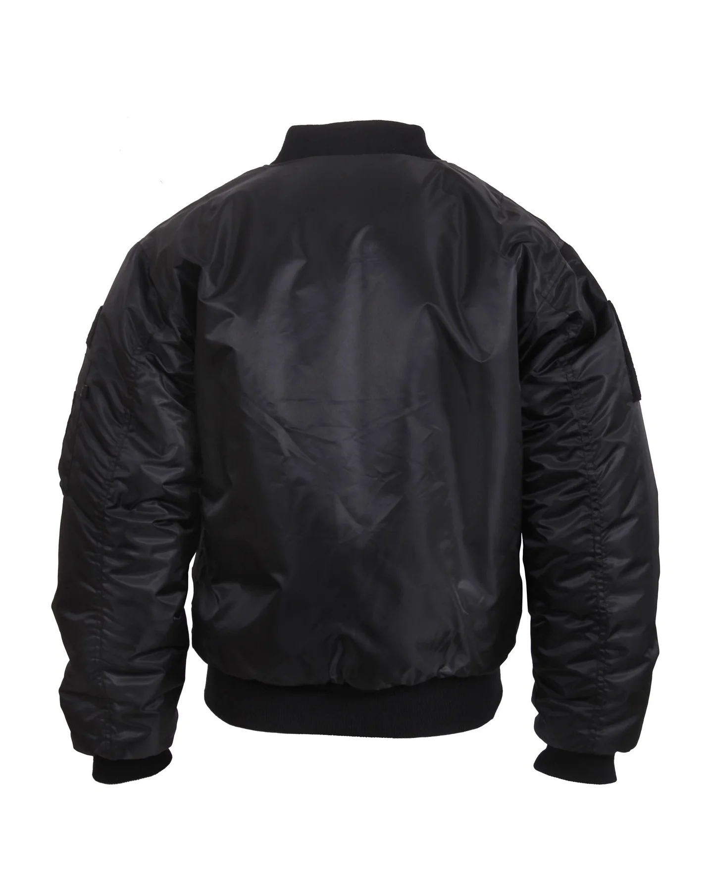 Crew Patches Black Bomber Jacket - William Jacket