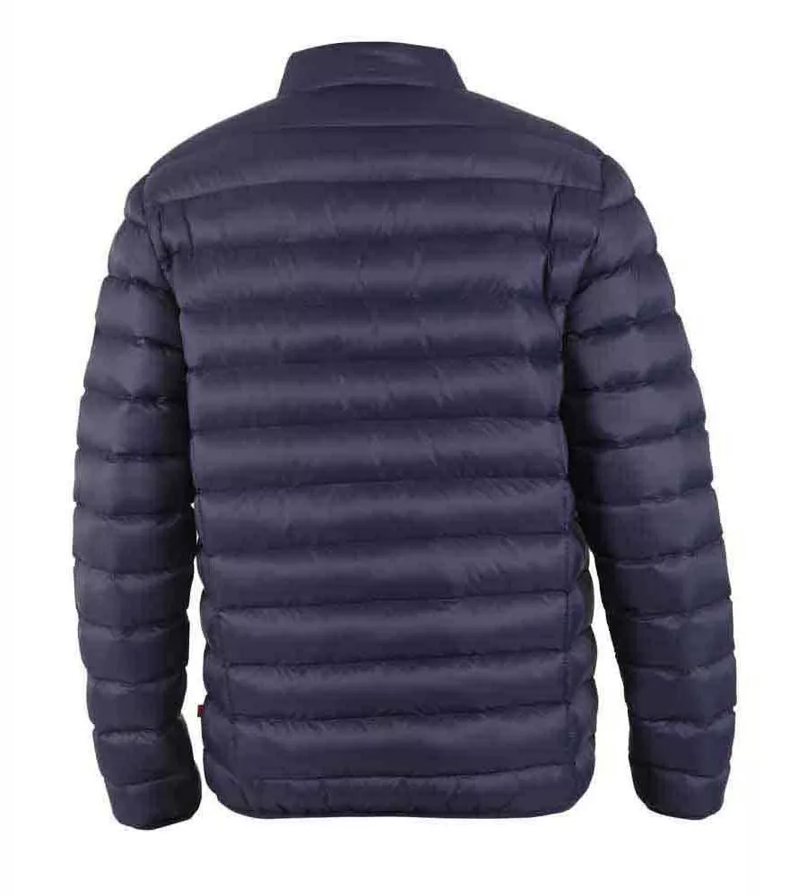 D555 Big Mens Puffer Jacket With Sleeve Patch (ROWLAND)