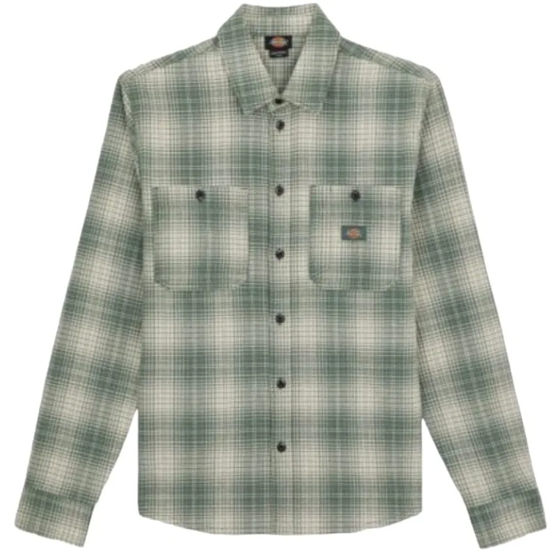 Dickies Evansville Long Sleeve Shirt Dark Forest