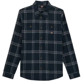 Dickies Warrenton Long Sleeve Shirt Dark Blue