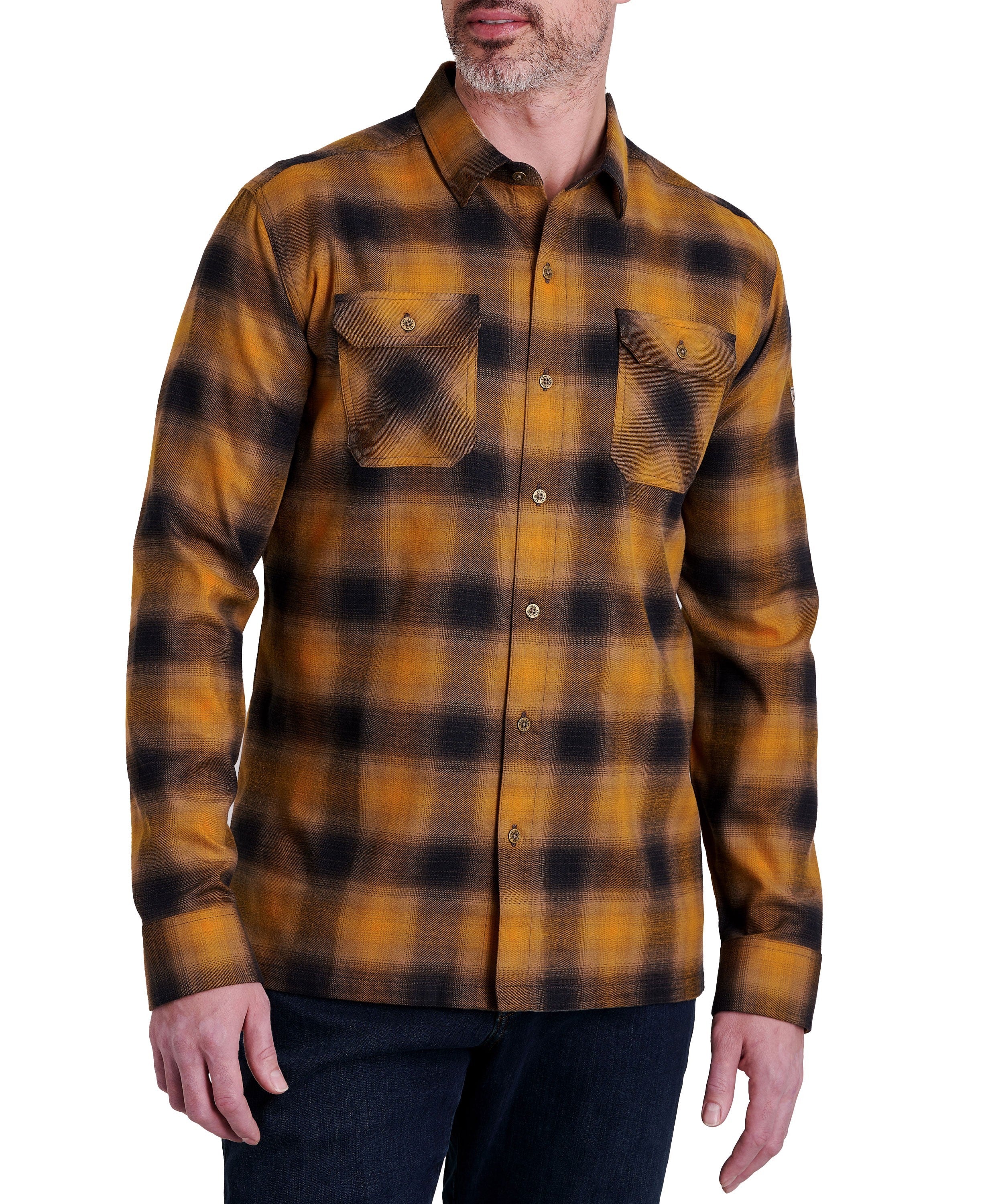 Dillingr Flannel Shirt                             Teakwood