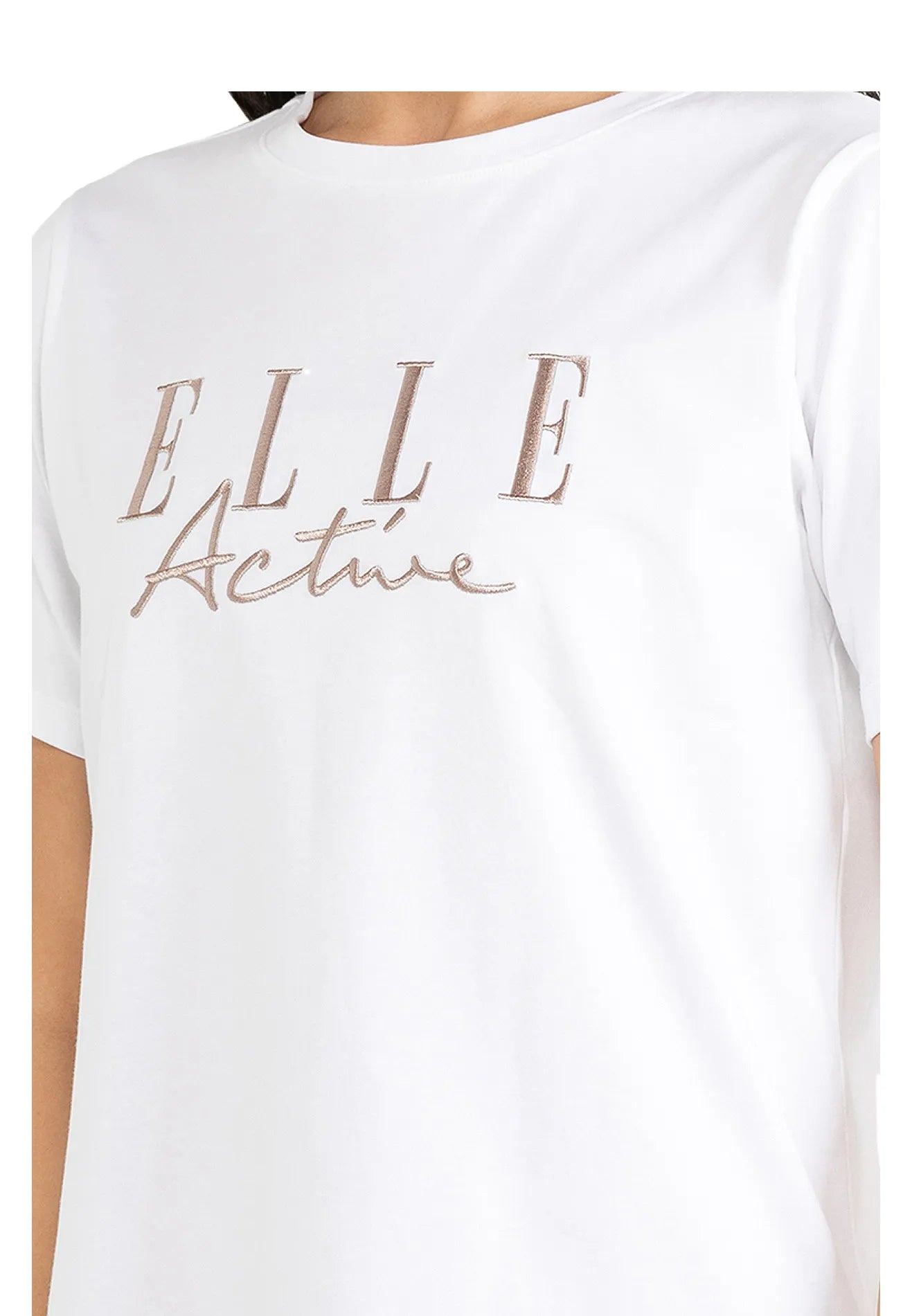 ELLE Active Classical Logo Print Tee