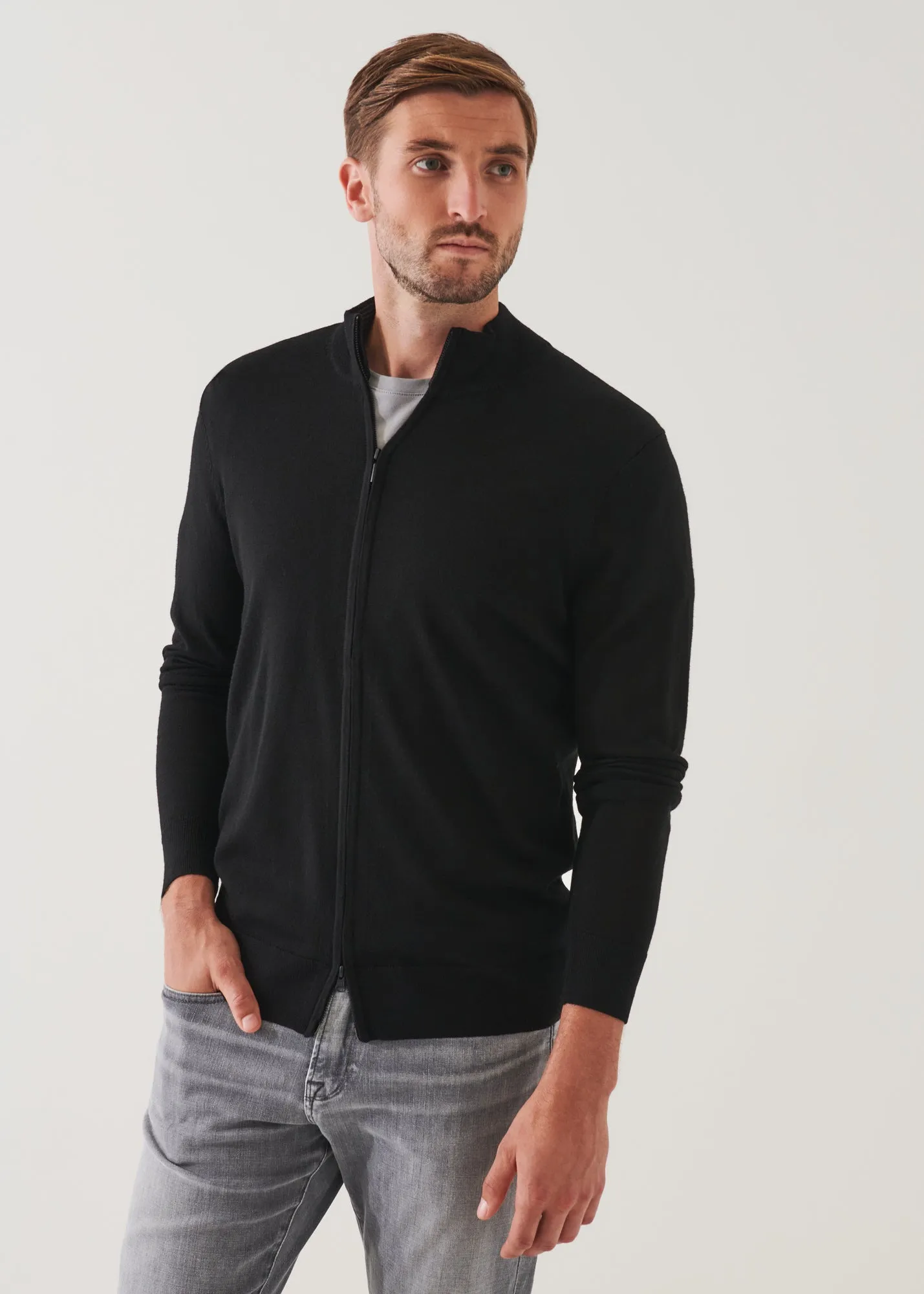 EXTRA-FINE MERINO FULL ZIP