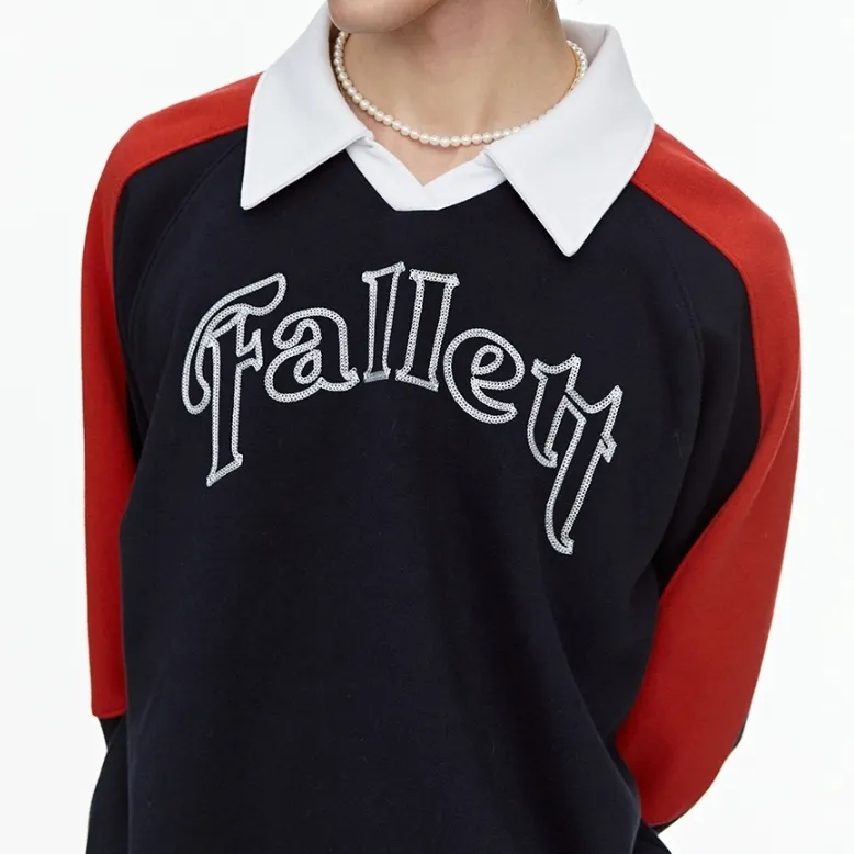 Fallett  |Unisex Street Style Long Sleeves Cotton Logo