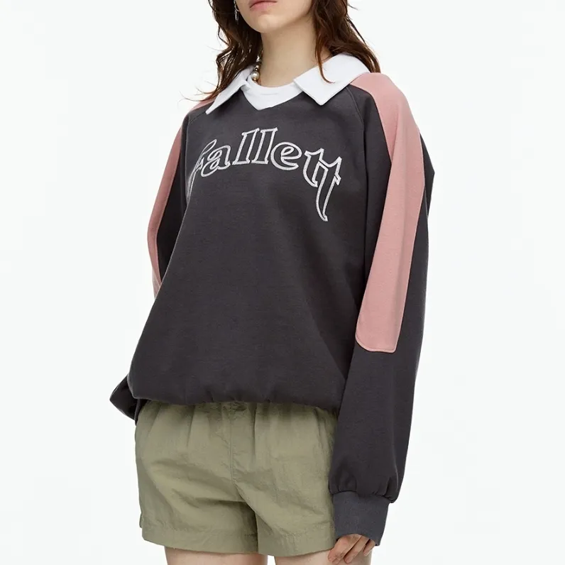 Fallett  |Unisex Street Style Long Sleeves Cotton Logo