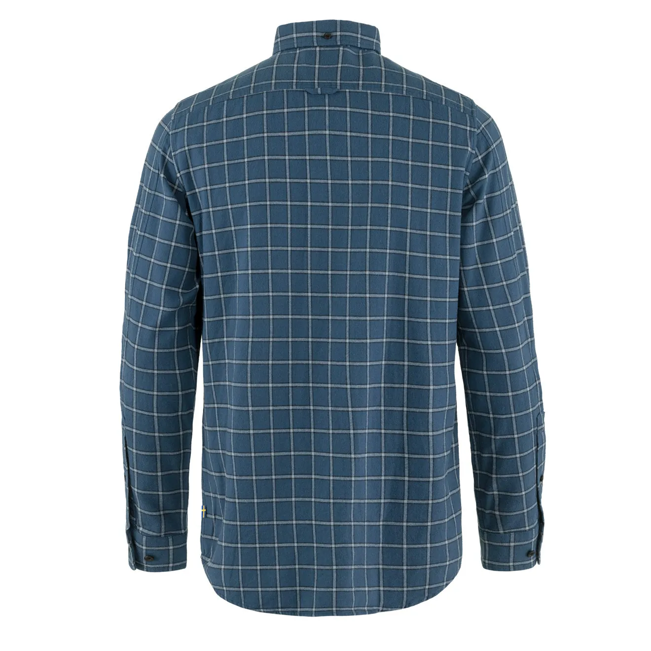 Fjallraven Ovik Flannel Shirt Indigo Blue / Flint Grey