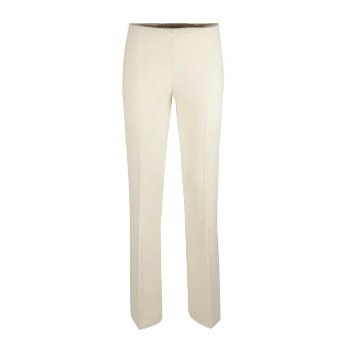 FLARED TROUSERS Woman Cream 