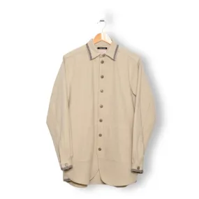 Frank Leder Blanket Shirtjacket ecru