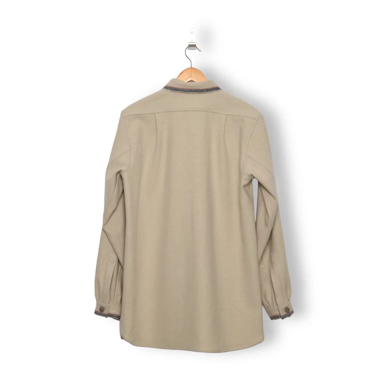 Frank Leder Blanket Shirtjacket ecru