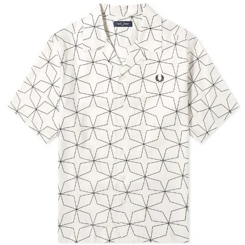 FRED PERRY  |Button-down Unisex Street Style Plain Short Sleeves Logo